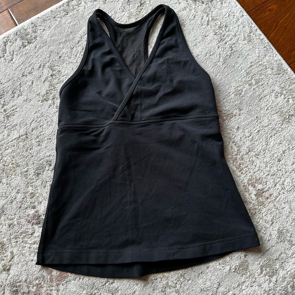 Women's Black Sleeveless Top